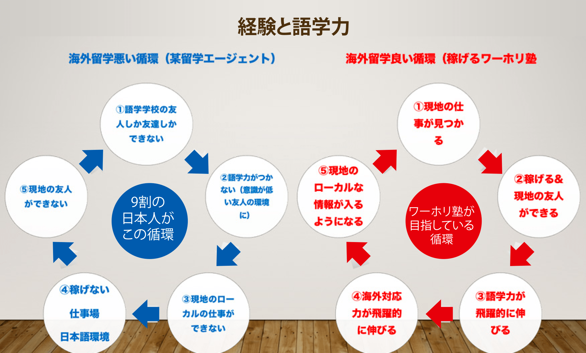 経験と語学力